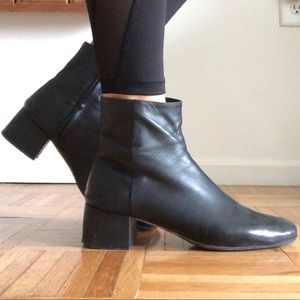 Loeffler Randall Carter Leather Ankle Booties